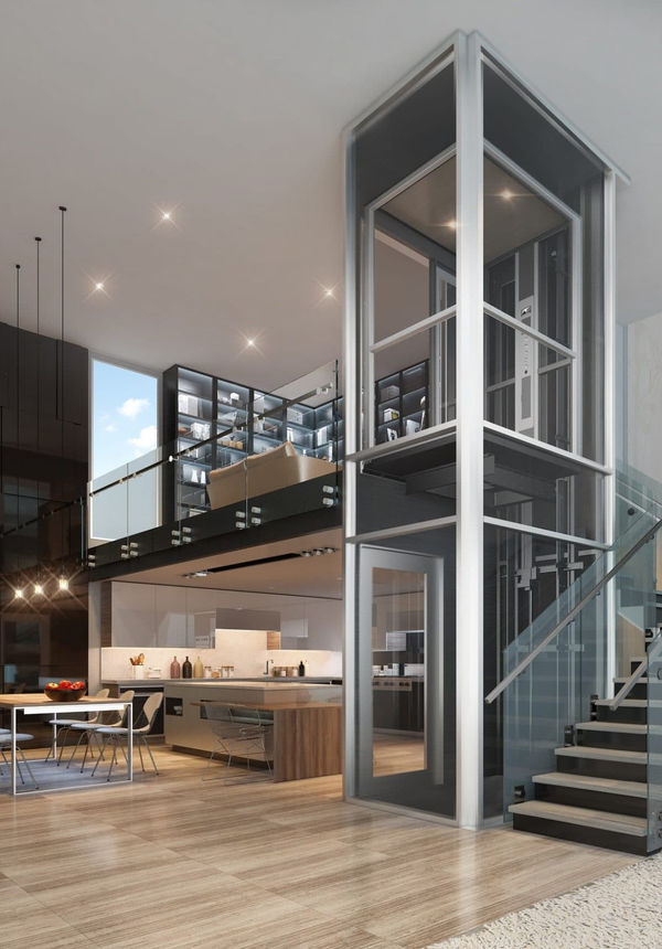 Pollock elevator interior